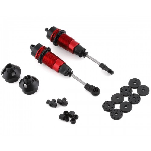 Arrma 115mm Pre-Assembled Front Shock Set (Red) (2)