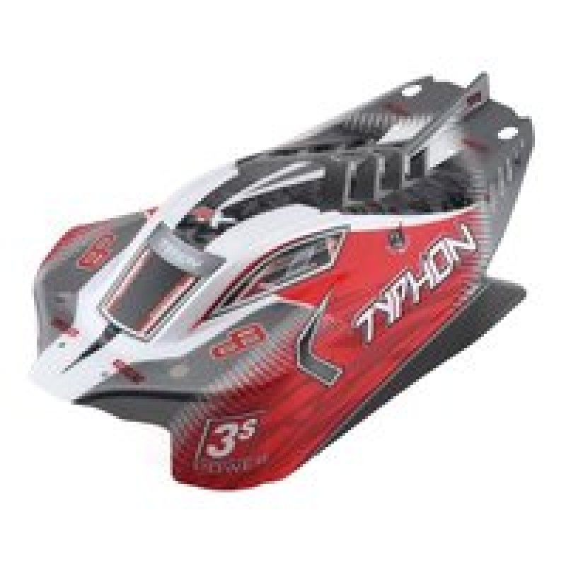 Arrma Typhon 4x4 Mega Pre-Painted Body (Red)