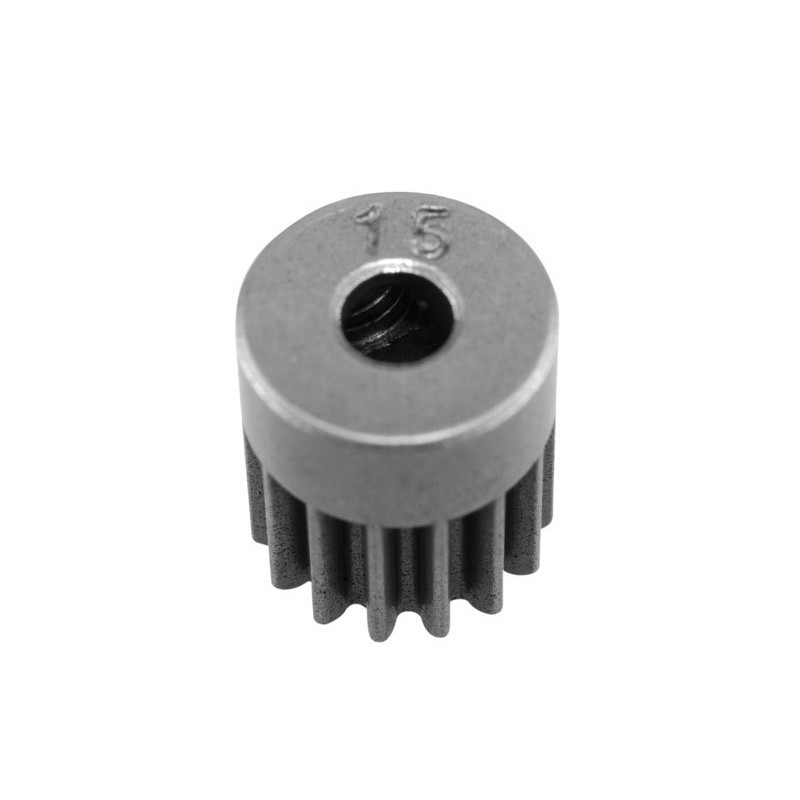 Axial Steel Pinion 48P 15T  (3mm Motor Shaft)