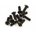 Axial 3x8mm Button Head Screw (Black) (10)