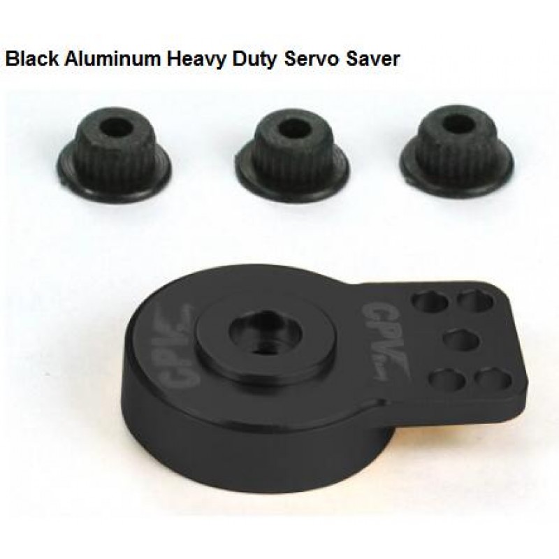 CPV Aluminum Heavy Duty Servo Saver (Black)