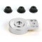 CPV Aluminum Heavy Duty Servo Saver (SILVER)