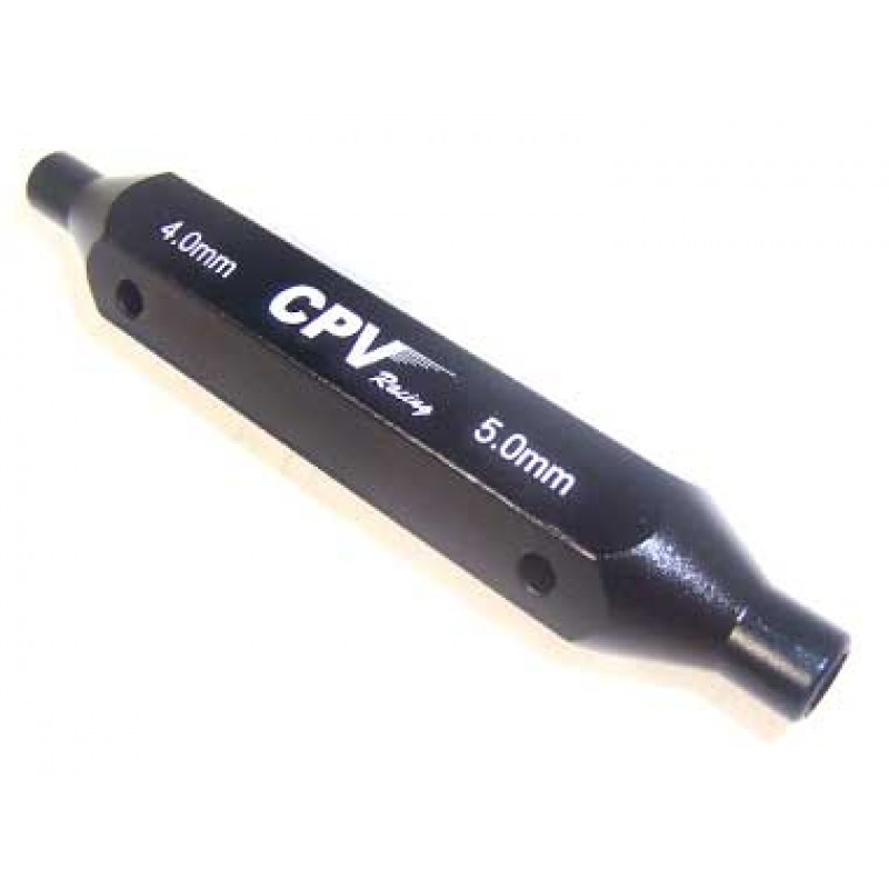 CPV Two-way Hex Wrench(4.0mm,5.0mm) Black