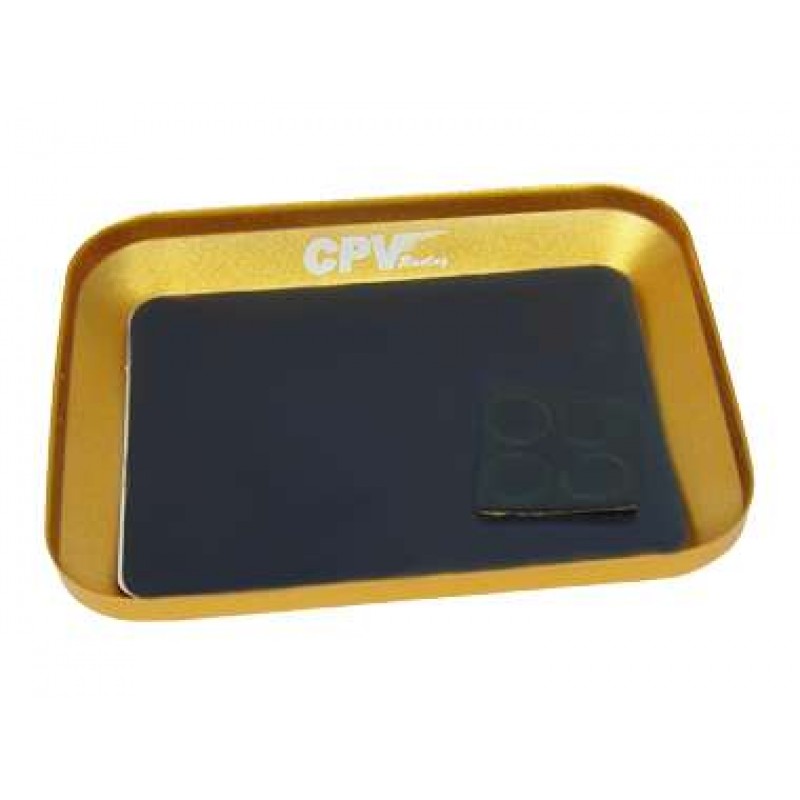 CPV Aluminium Magnetic Tray (Golden)