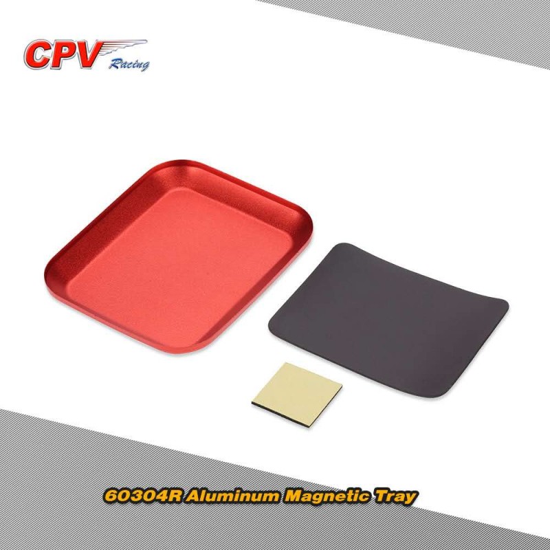 CPV Aluminium Magnetic Tray (Red)