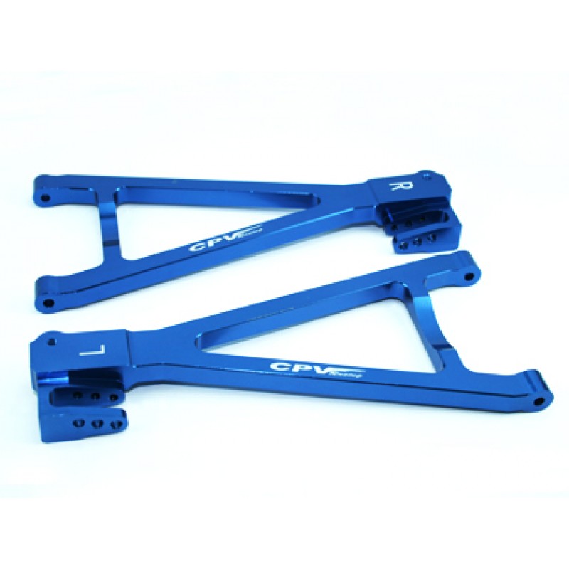 CPV Opt. Parts  For Traxxas Revo 3.3 Blue Aluminum Rear Lower Arms