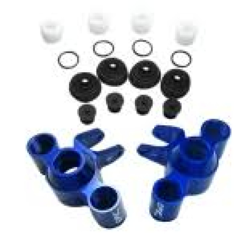  CPV Aluminum Front/ Rear Steering Knuckles (Blue)