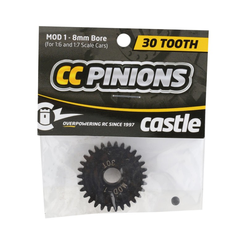 Castle Creations Mod 1 Pinion Gear w/8mm Bore (30T)