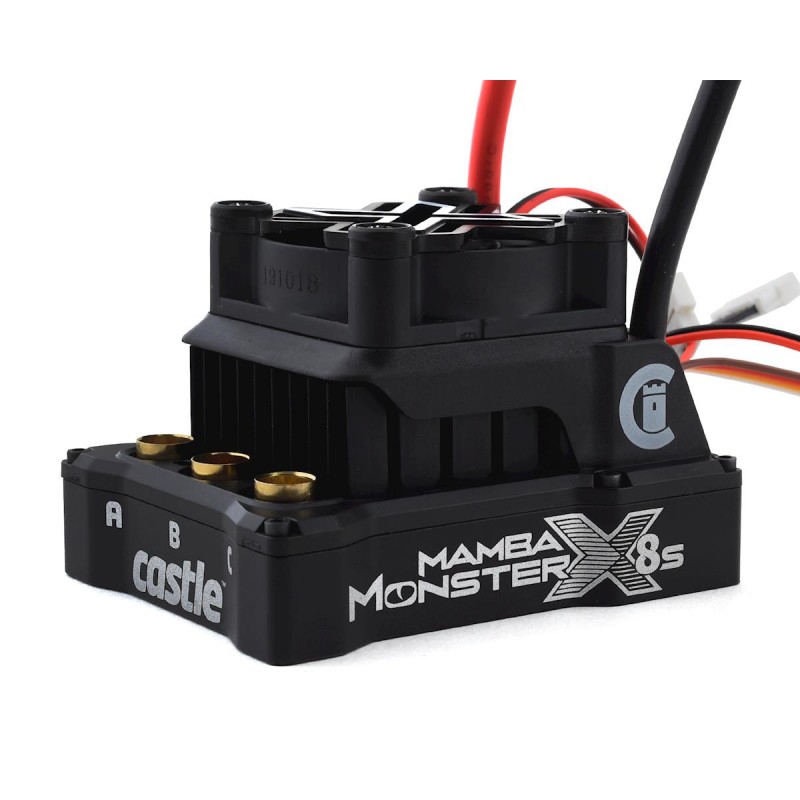 Castle Creations Mamba Monster X 8S 1/6 ESC/Motor Combo w/2028 Sensored Motor (800kV)