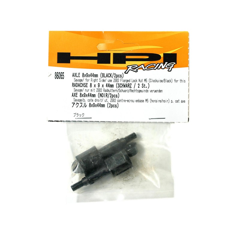 HPI Axle 8x9x44mm (Black) (2)