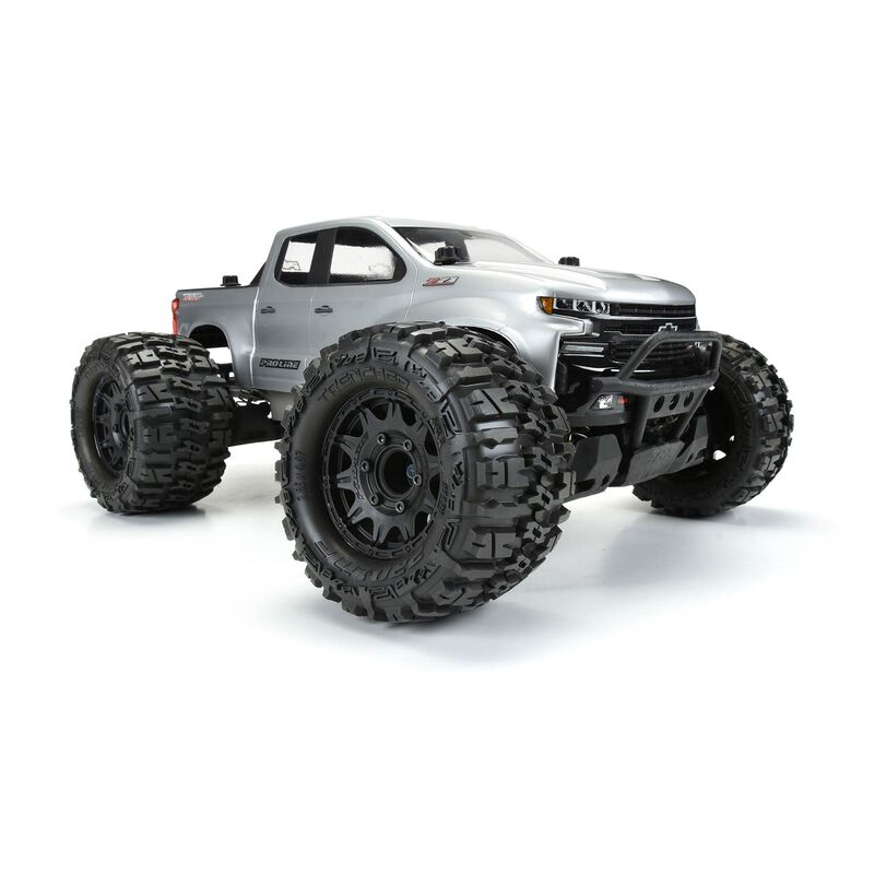 Pro-Line 1/10 Trencher Front/Rear 2.8" MT Tires Mounted w/12mm Blk Raid (2)