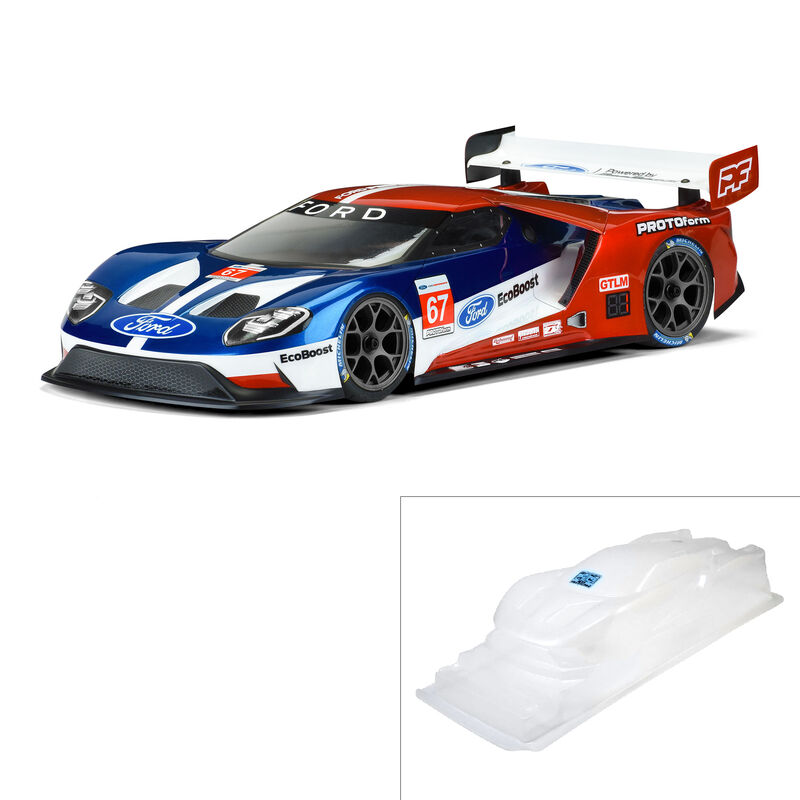 PPro-Line 1/10 Ford GT LW Clear Body: 190mm Touring Car with LP shock towers