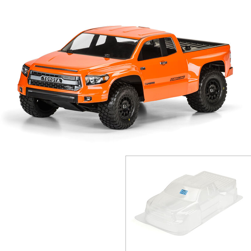 PPro-Line 1/10 Toyota Tundra TRD Pro True Scale Clear Body: Short Course