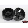 RC4WD Aluminium Pro10 1.9" Steel Stamped Beadlock Wheel (Black) (4)