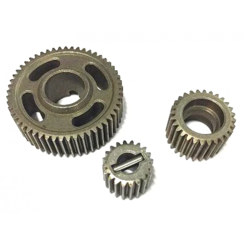 Redcat  Steel transmission gear set (20T, 28T, 53T) and pin (1set)