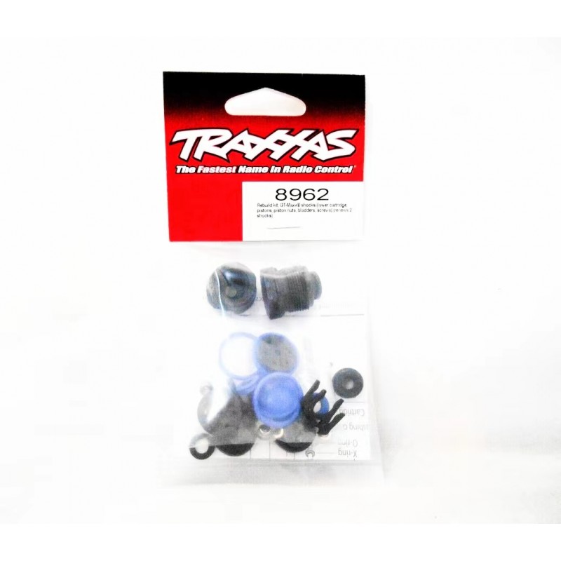 Traxxas Rebuild kit, GT-Maxx® shocks (lower cartridge, pistons, piston nuts, bladders, screws) (renews 2 shocks)