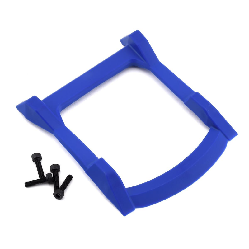 Traxxas Skid plate, roof (body) (blue) w/3x12mm CS (4)