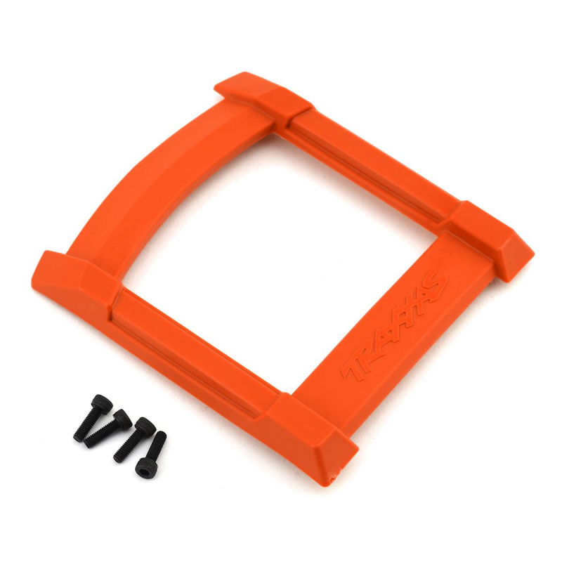 Traxxas Skid plate, roof (body) (orange) w/ 3x10mm CS (4)
