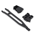 Traxxas Battery hold-down, tall (1)/ hold-down retainer, front & rear (1 each) (allows for installation of taller, multi-cell batteries)