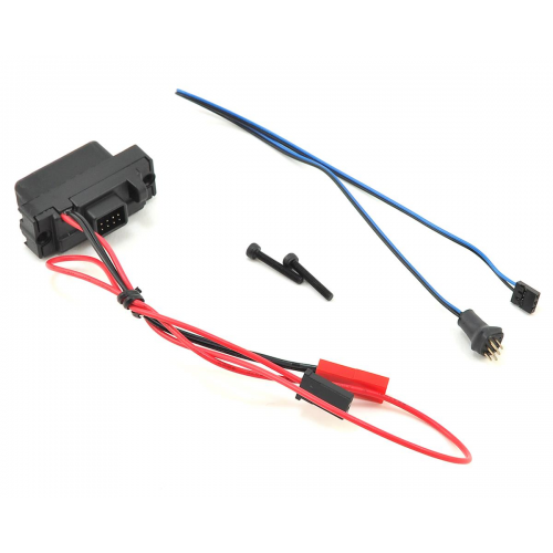 Traxxas LED lights, power supply (regulated, 3V, 0.5-amp)/ 3-in-1 wire harness