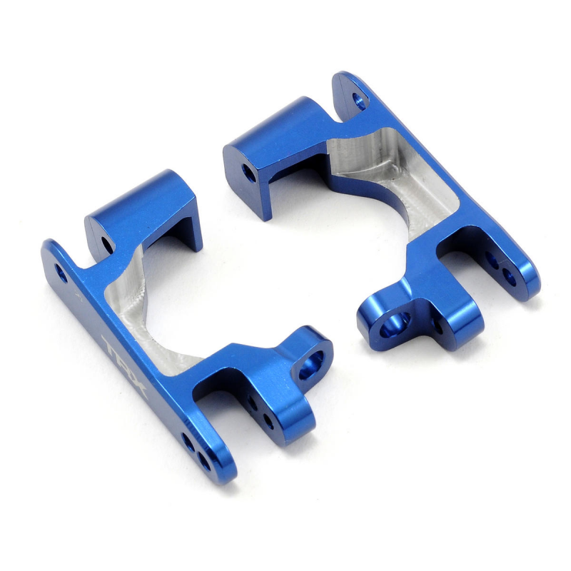 Traxxas aluminum Caster blocks c-hubs 6061-T6 (blue-anodized) left & right