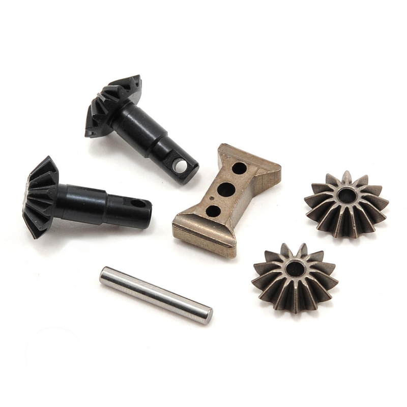 Traxxas differential gear set (output gears (2) w/ spider gears (2) & spider gear shaft included carrier support