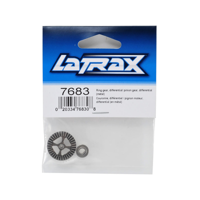Traxxas LaTrax differential Ring gear w/ pinion gear & differential (metal)