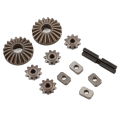 Traxxas Sledge differential Gear set (output gears (2) w/ spider gears (4) & spider gear shafts (2) included spacers (4)