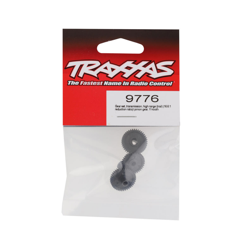 Traxxas TRX-4M transmission Gear set high range trail) (16.6:1 reduction ratio w/ pinion gear 11-tooth