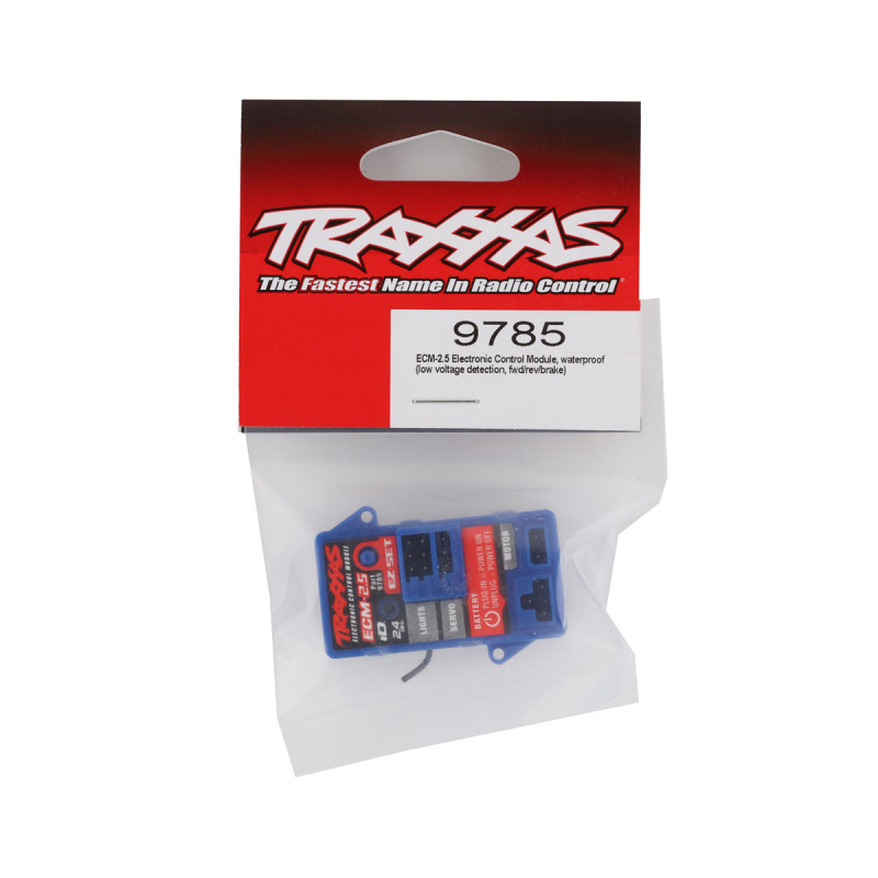 Traxxas TRX-4M ECM-2.5 Electronic Control Module, waterproof (low voltage detection fwd/rev/brake)