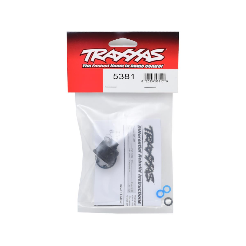 Traxxas Carrier differential w/ x-ring gaskets (2) & ring gear gasket