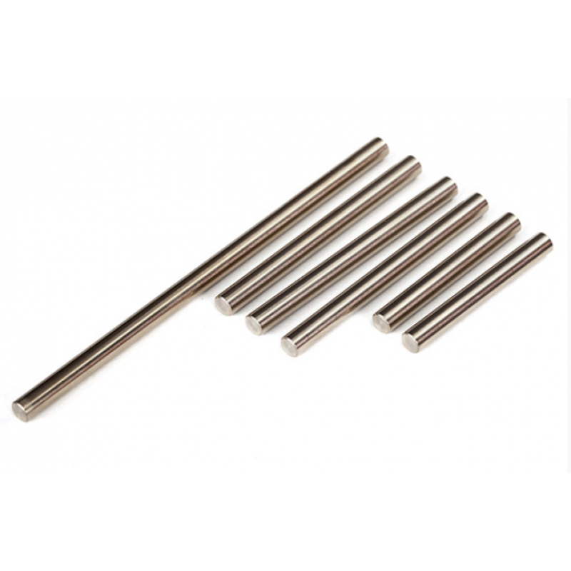 Traxxas X-Maxx & XRT Suspension pin set, front or rear corner (hardened steel), 4x85mm (1), 4x47mm (3), 4x33mm (2)