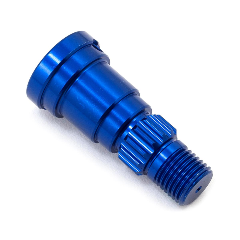 Traxxas X-Maxx & XRT Stub axle aluminum (blue) anodized