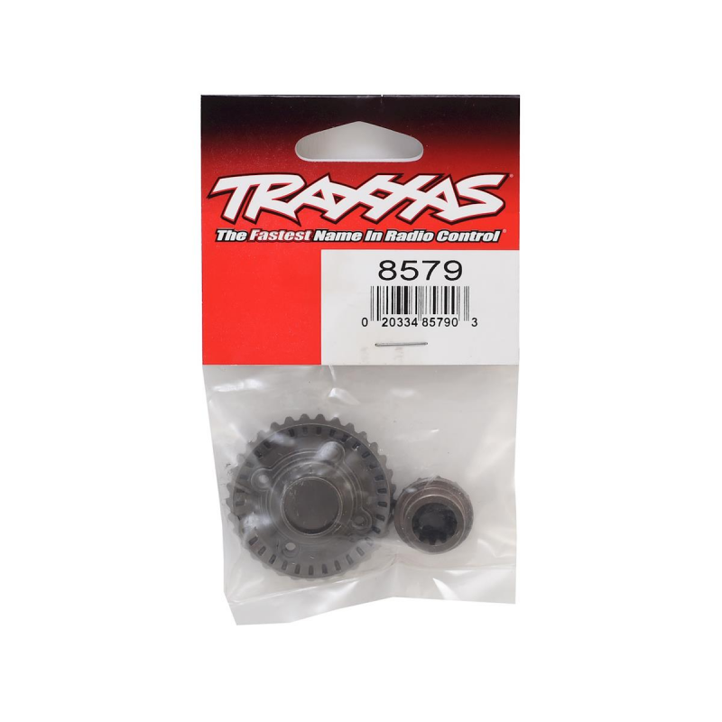 Traxxas Unlimited Desert Racer differential Ring gear w/pinion gear & differential (rear)