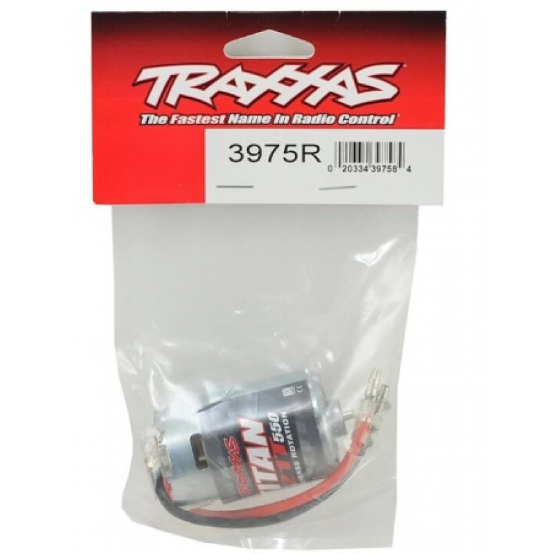 Traxxas TRX-4 & TRX-6 Motor Titan 550 reverse rotation (21-turns w/ 14 volts) 