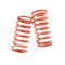 Traxxas Spring shock (GTR) (3.5 rate green) (std. rear 90mm)