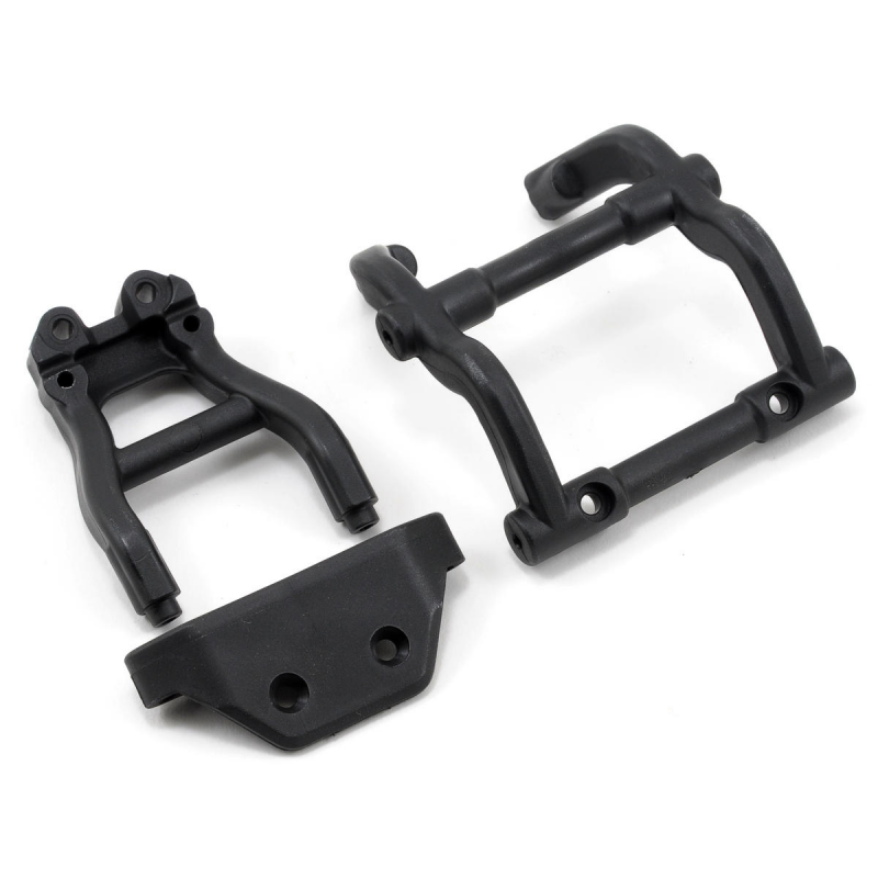 Traxxas Stampede Wheelie bar mounts & rear skidplate (fits 4WD Stampede®) (for LED light kit installation)