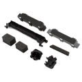 Traxxas Maxx Battery hold-down mounts (front & rear) w/ battery compartment spacers foam pads (fits Maxx® with extended chassis (352mm wheelbase)