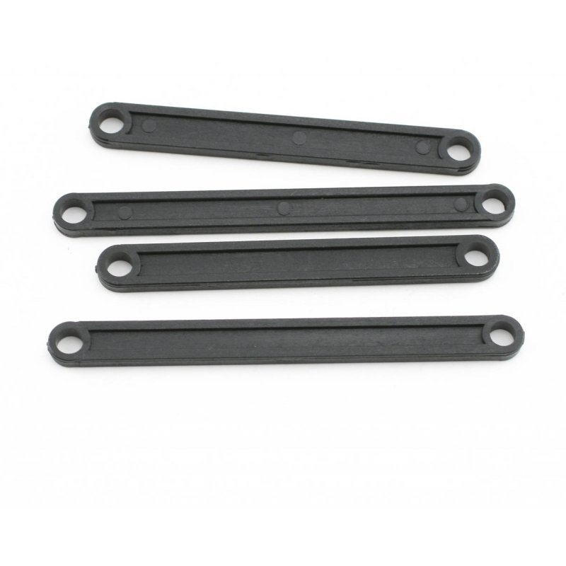 Traxxas Camber link set non-adjustable (front & rear) (black)
