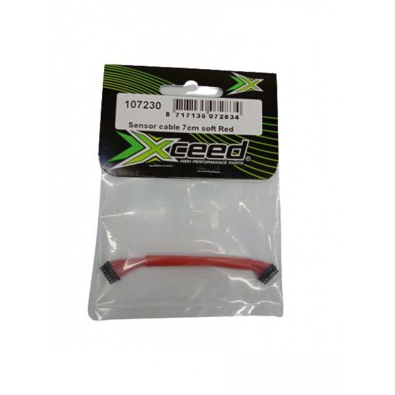 Xceed Sensor cable 7cm soft (Red)
