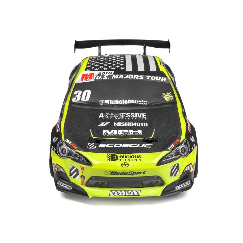 HPI Racing Michele Abbate GRRRacing Touring Car Printed Body (200MM) 1/10th Scale w/ Painted