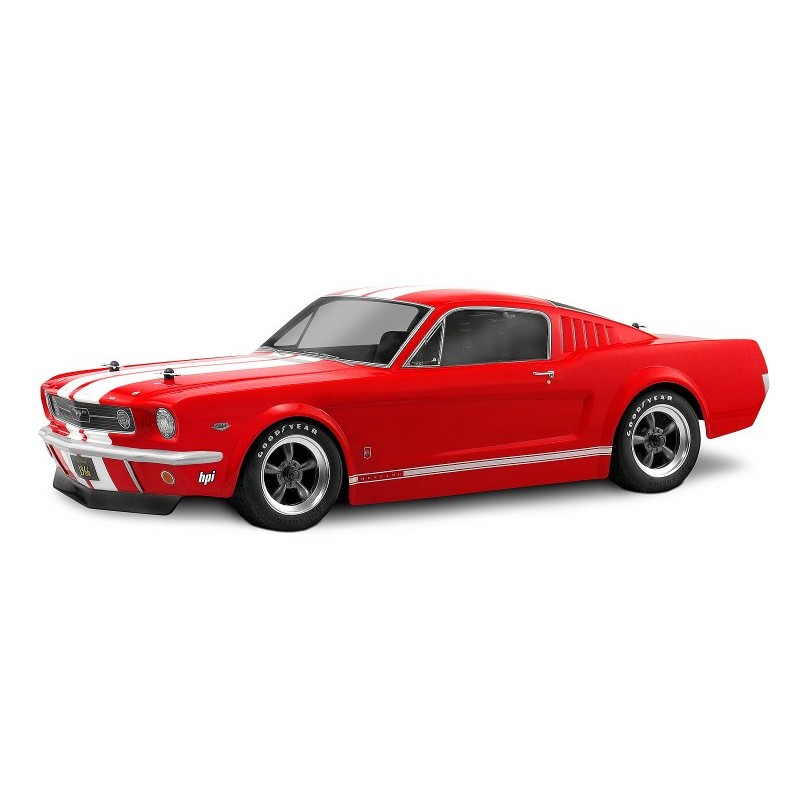 HPI Racing 1966 Ford Mustang GT Body (200mm) 1/10th Scale w/ Clear