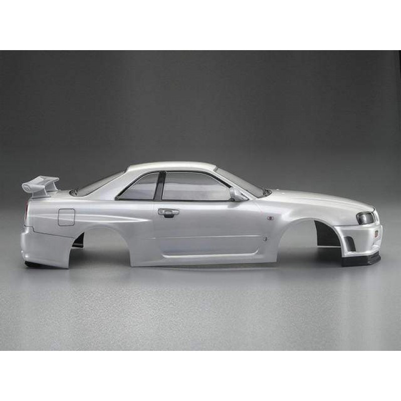 KillerRc NISSAN SKYLINE (BNR34) 1/10 Pre-Painted Body (Pearl-white)