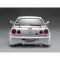 KillerRc NISSAN SKYLINE (BNR34) 1/10 Pre-Painted Body (Pearl-white)