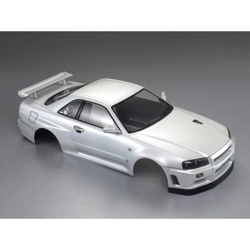 KillerRc NISSAN SKYLINE (BNR34) 1/10 Pre-Painted Body (Pearl-white)