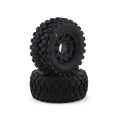PPro-Line Badlands MX28 Belted 2.8" Pre-Mounted Truck Tires (2) (Black) (M2) w/Raid 6x30 Removable Hex Wheels