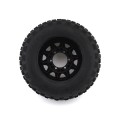 PPro-Line Badlands MX28 Belted 2.8" Pre-Mounted Truck Tires (2) (Black) (M2) w/Raid 6x30 Removable Hex Wheels