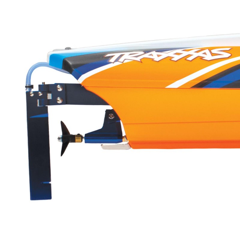 Traxxas DCB M41 Widebody 40" Catamaran High Performance 6S Race Boat (Orange) w/TQi 2.4GHz Radio & TSM