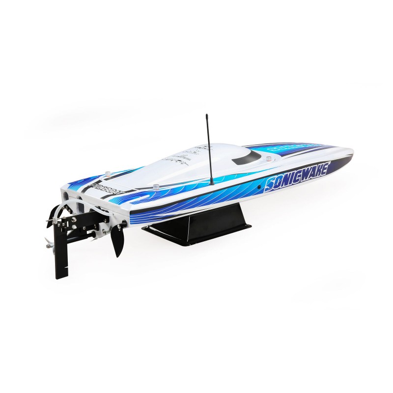 Proboat Sonicwake 36" Self-Righting Brushless Deep-V RTR (White)