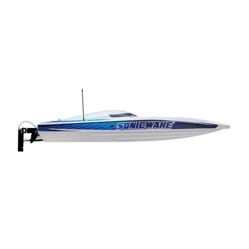 Proboat Sonicwake 36" Self-Righting Brushless Deep-V RTR (White)